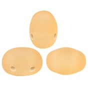 Perle in vetro Samos® di Puca® 7x5 mm - La Divine Translucent Sunshine Mat x10g