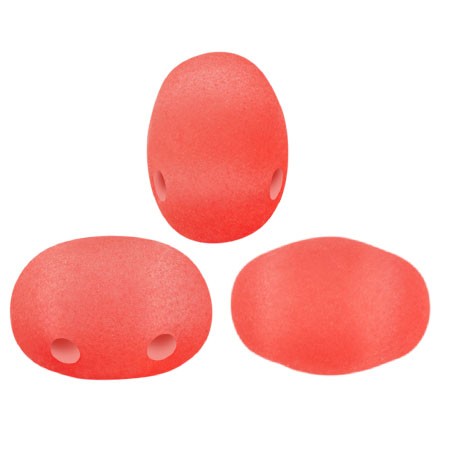 Perle in vetro Samos® di Puca® 7x5 mm - La Divine Translucent Brick Mat x10g