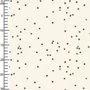 Tessuto Batista Bloom - Atelier Brunette - Shine Blue Black x10cm