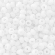 Perle Preciosa 11/0 2 mm - Bianco opaco opaco x20g|raw }}