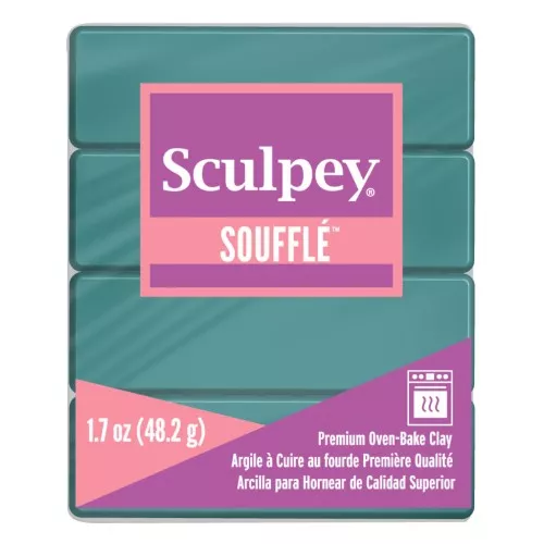 Pasta per modellare Sculpey Soufflé gr.48 Sea Glass (n°6505)