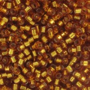 Miyuki Delica 11/0 DB1201 -  Silver Lined Marigold x8g|raw }}