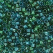 Miyuki Delica 11/0 DB0984 - Spkl Lined Aqua Fresco Mix x8g|raw }}