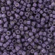 Miyuki Delica 11/0 DB1185 - Galvanized Semi Mat Eggplant