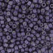 Miyuki Delica 11/0 DB1174 - Galvanized Mat Eggplant