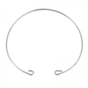 Bracciale jonc da decorare 16.5 cm d' Argento 925 x1