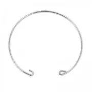 Bracciale jonc da decorare 15 cm d' Argento 925 x1