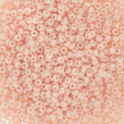 Rocaille Miyuki 15/0 2023 - Mat Opaque Blush x8g