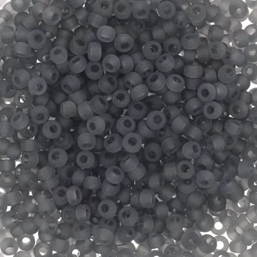 Rocaille Miyuki 11/0 152F - Transparent Gray Mat x8g