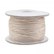 Filo nylon trecciato mm. 0.5 Beige x m. 150