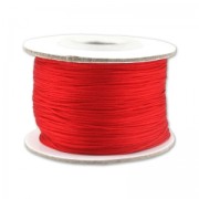 Filo nylon trecciato mm. 0.5 Rosso x m. 150