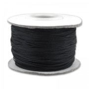 Filo nylon trecciato mm. 0.5 Nero x m. 150