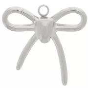 Ciondolo a nodo 16x17 mm in acciaio inox 304L x1