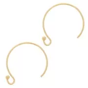 Orecchini tondo 13mm in Gold filled x2