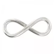 Intercalare infini Argento 925 mm. 25 x1