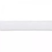 Laccetto cuoio rigenerato doppio lato mm. 3 Bianco xm.1