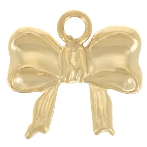 Ciondolo nodo 8,5x9 mm - Gold filled x1