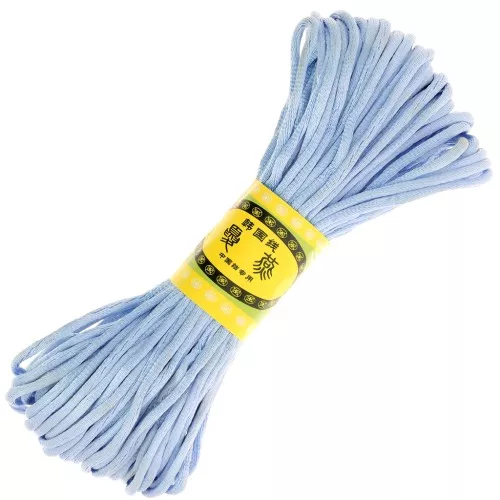 Cordoncino in poliestere 2 mm - Azzurro x20m