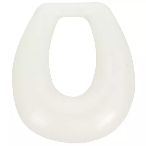 Pendente goccia cavo in resina opaca 28x25 mm - Ecrù x1