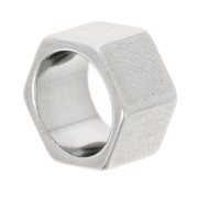 Perla 10x6 mm - acciaio inossidabile 303 x1