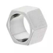 Perla 10x6 mm - acciaio inossidabile 303 x1