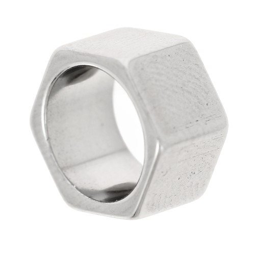 Perla 10x6 mm - acciaio inossidabile 303 x1