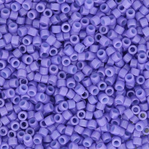 Miyuki Delica 11/0 DB0661 - Dyed Opaque Bright Purple x8g
