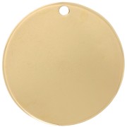 Zecchini rotonde 40 mm - Dorate con oro fino x1|raw }}