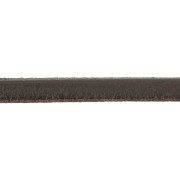 Laccetto cuoio mm. 5x2 Dark Brown x30cm|raw }}