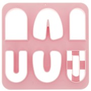 Set di 6 stampi in plastica per modellazione e pasta polimerica - Arche x1