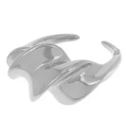 Anello a mezzaluna - ritorto - 13 mm - T54 - Acciaio inox 304L x1