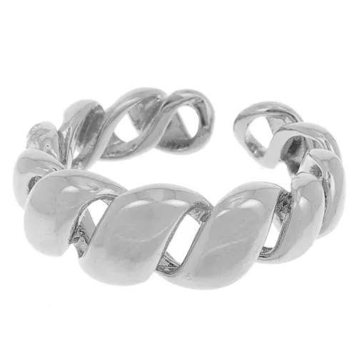 Anello ritorto 8 mm - T55 - acciaio inox 304L x1