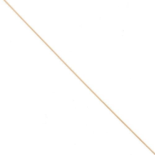 Catena a maglia Paloma 0,9 mm Dorata con oro fino x 1 m