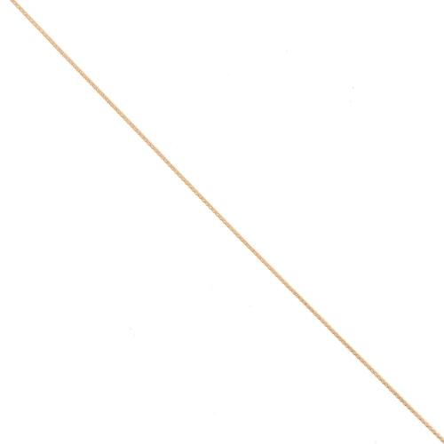 Catena a maglia Paloma 0,9 mm Dorata con oro fino x 1 m