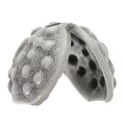 Coprinodi mm. 7 argentato brunito x4