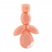 Pendente decorato mm. 53 Peach x1|raw }}