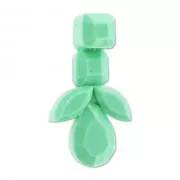 Pendente decorato mm. 41 Mint x1