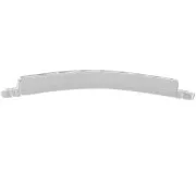 Intercalare strass sbarra 2 anellini mm. 22 Argento 925 x1