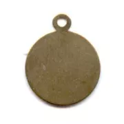 Palline da incollare mm. 12 bronzo x10