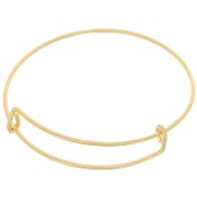Bracciale mm. 60 - 70 Dorato con oro fino x1