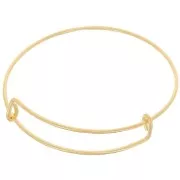 Bracciale mm. 60 - 70 Dorato con oro fino x1