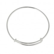 Bracciale mm. 60 - 70 rodiato x1|raw }}