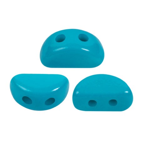 Perle in vetro Kos® par Puca® 6x3mm La Divine Aqua x10g