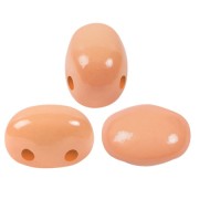 Perle in vetro Samos® di Puca® 7x5 mm La Divine Peach x10g