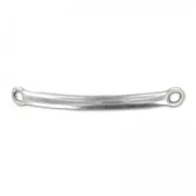 Intercalari per bracciale mm. 57x5 Placcatura argento antico x1