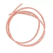 rame - Cordon métallisé Mokuba 2 mm - Cuivre fil doré x1m Cordon métallisé Mokuba 2 mm - Cuivre fil doré x1m