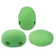Perle in vetro Samos® di Puca® 7x5 mm La Divine Pistachio Mat x10g