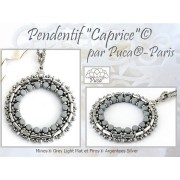 Minos® par Puca® 2.5x3 mm - Dark Grey Light Mat x5g