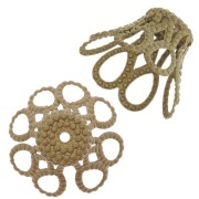 Copette filigranate mm.16x12 bronzo x20|raw }}