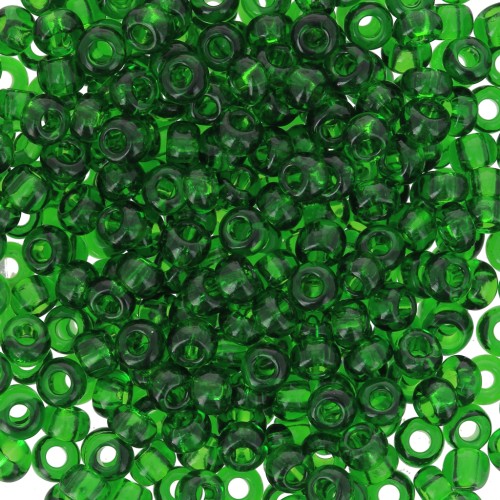 Preciosa Perle di semi 8/0 3 mm - Verde bottiglia x20g